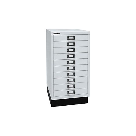 BISLEY MultiDrawer™ della 29ª serie con zoccolino UNI A3