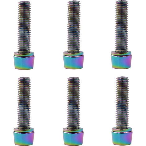 Convient pour les vis de frein de vélo en paquet de 6, vis M518 mm, boulons de disque de vélo (1/5)