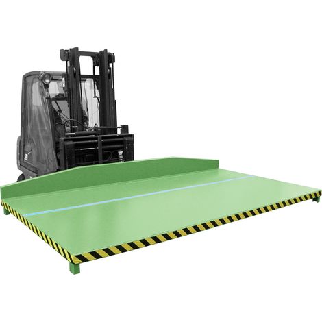 Bauer Restgitter-Palette RGP-3, lackiert, Resedagrün