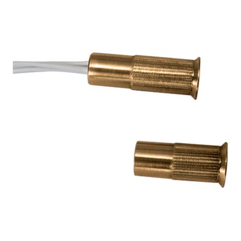Unitek contatto da incasso per porte e finestre in ottone - UTKCI02K