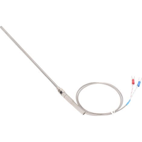 Thermoelement Typ K, 200-mm-Sonde, schnelle Ansprechzeit, großer Messbereich, 1 m / 39,4 Zoll Temperatursensor (1/5)
