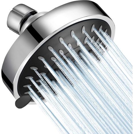 Pommeaux de douche haute pression pour une expérience de douche luxueuse même à basse pression (1/5)