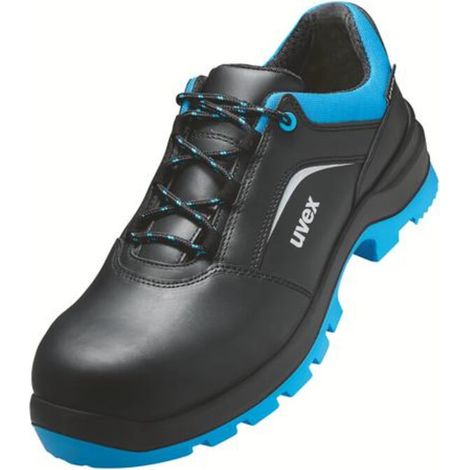 uvex Halbschuhe 2 xenova S2 schwarz blau Weite 12 Gr. 36 (1/3)
