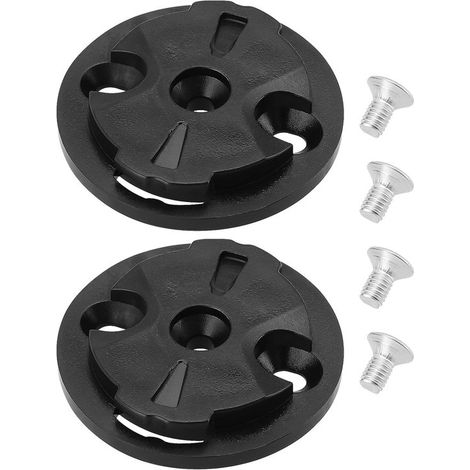 juegos de soportes para ciclocomputador,soporte para cronómetro,base fija para montaje en sillín macho,negro (2) (1/4)