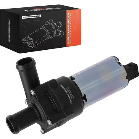 Bomba de agua, tensión de funcionamiento de 12 V, 2 contactos de conexión, compatible con modelos Jaguar, funcionamiento electrónico, sin juntas. (1/5)