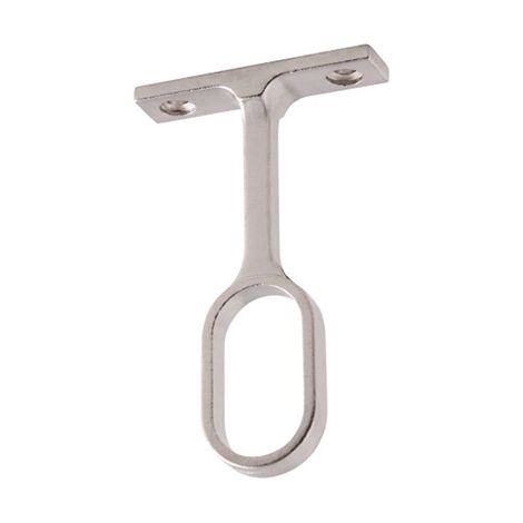 CAJA 25 SOPORTE CENTRAL TUBO OVAL 25x15 CROMO A-404-12 (1/2)