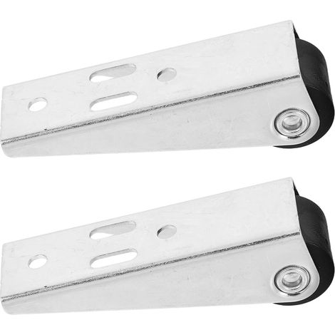 2 Pieces Directional Galvanized Sliding Support Fences Garden Pieces