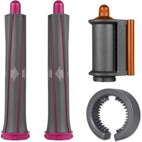 Barils de bouclage pour cheveux longs, buse de fixation anti-mouches et brosse de nettoyage de filtre pour styler Hs01 Hs05 A (1/3)