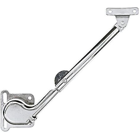 bisagra compás nika regulable 600 izquierda niquelado pta.alu  para puerta de aluminio ascendente 600sx-a