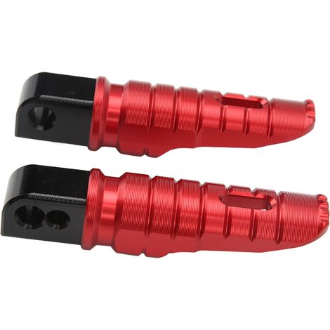 Repose-pieds passager arrière pour moto, en alliage d'aluminium usiné CNC, compatibles avec SUZUKI GSX250R 2018-2022, rouge. (1/5)
