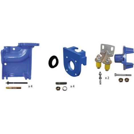 Pied d'assise 2 Barres DN 80 pour SANIPUMP VX80 - SFA