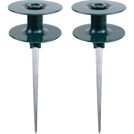 Guides pour Tuyau d'arrosage (Vert) 2pcs (1/5)
