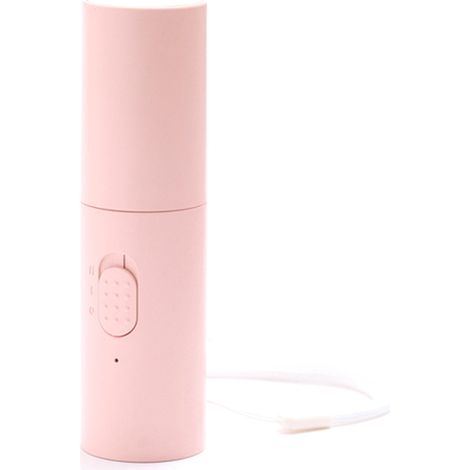 Ventilador portátil de mano, plegable, recargable por USB, de tamaño reducido y 2 velocidades, ideal para interiores, exteriores y viajes.