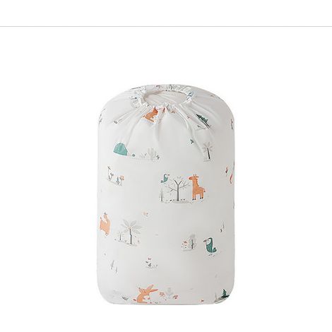 Sac de rangement anti-poussière pour couette, sac en toile résistant à l'humidité pour couette, sac réutilisable pour finition de vêtements (1/4)