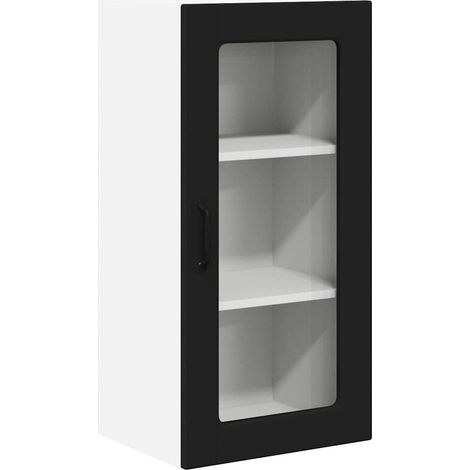 Meubles de Rangement，Armoire de cuisine Noir 40 x 31 x 80 cm Bois d'ingénierie CFW908511 (1/5)