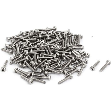 M2x10mm 304 Edelstahl Knopfkopf Torx Schrauben T6 Antrieb 150st (ce73ddabba2363f8282fba357d62ee29) (1/3)