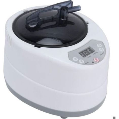 Sauna à vapeur - LON® - Générateur de vapeur portable 1000W 3L - Blanc - Télécommande incluse (1/5)