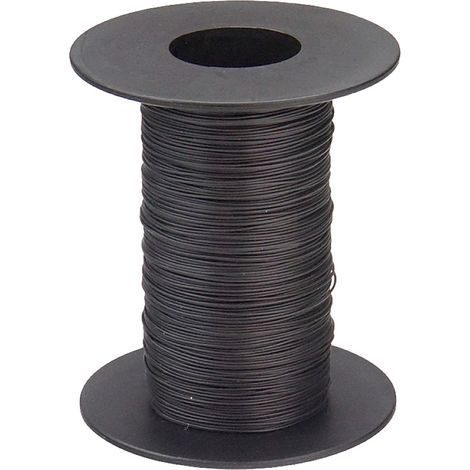 Donau Elektronik 110-1-100 Litze 1 x 0.04 mm² Schwarz 100 m