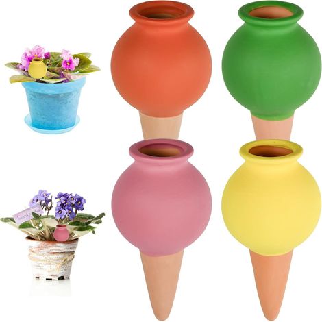 4 x Terracotta Drip Watering 105 ml (1/5)