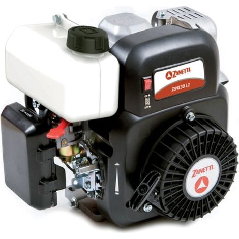 Motore completo motozappa motopompa benzina ZANETTI ZEN130L1 albero Ø 15 (1/2)