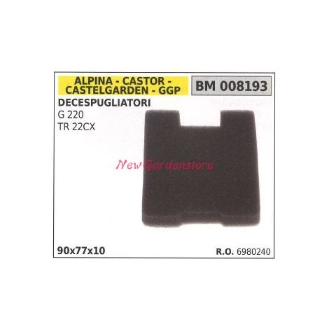 Filtro aria ALPINA motore decespugliatore G 220 TR 22CX 008193
