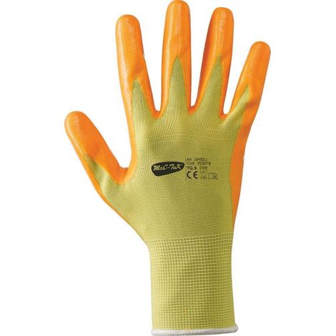 GUANTO NBR GHIBLI GIALLO Tg. 10