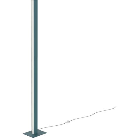 LUMICOM LINEAR Lampada da terra, STRIP LED INTEGRATA, 30W, 4000K, metallo, blu, H170cm (1/2)