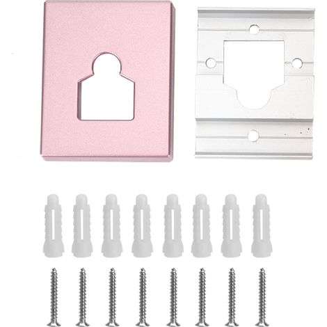 Corde à linge rétractable en acier inoxydable pour intérieur et extérieur, idéale pour sécher le linge à la maison (réf. 9021P, rose) (1/5)