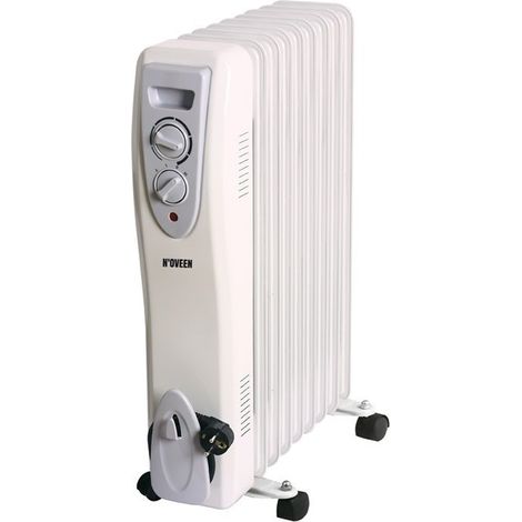 N'OVEEN OH09 Ölstrahler 9 Rippen 2000 W Ölheizung Automatischer Thermostat 9 Flossen (1/5)