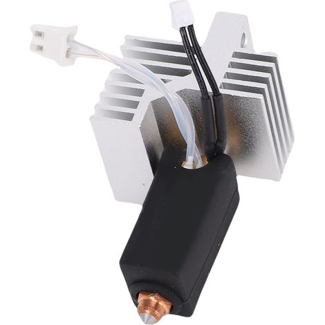 Kit tête d'impression pour Centauri Carbon 0.4mm buses cuivre acier trempé chauffage céramique rapide 500°C + 3 manchons 3 pinceaux clé (1/5)