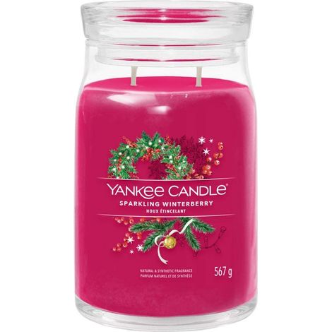 YANKEE CANDLE GRANDE JARRE PÉTILLANTE WINTERBERRY 1743373E
