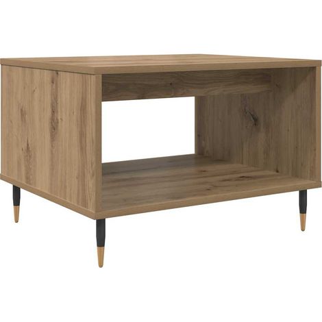 Maison Exclusive - Couchtisch Artisan-Eiche 60 x 50 x 40 cm Holzw