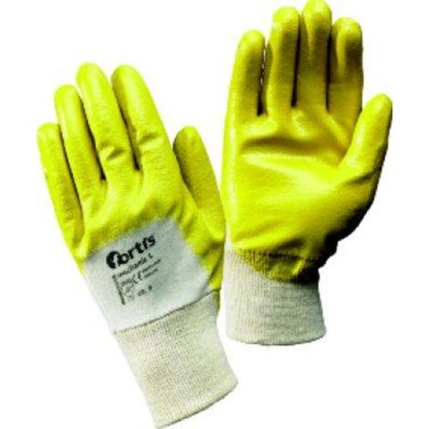 Handschuh MechanicL, Nitril,gelb, Gr.7 FORTIS (1/5)