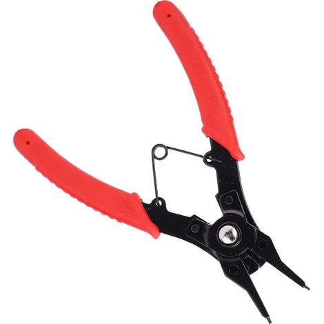 Pince à circlips, outil à main multifonctionnel 4 en 1 en acier à haute teneur en carbone avec embout de sertissage remplaçable (1/5)