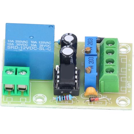 Panneau de commande de charge de batterie, panneau d'alimentation automatique 12V pour chargeurs domestiques, énergie solaire