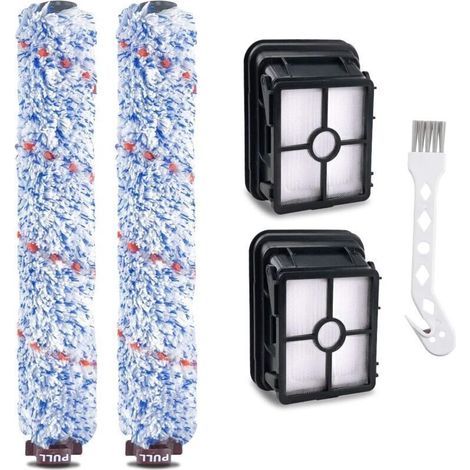 Accessoires pour aspirateur 3-en-1 Bissell Crosswave : brosse rotative de rechange, filtre de rechange compatible avec les séries Bissell 17132 et 2225N (1/4)