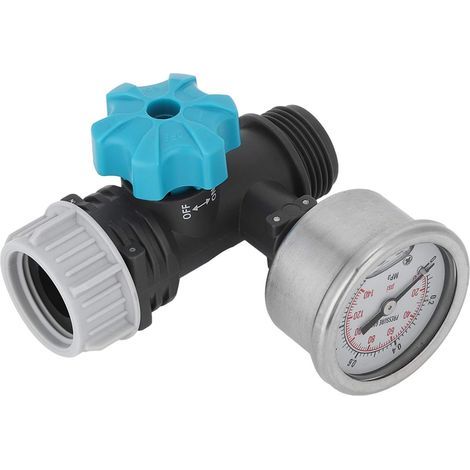 Professioneller Wasserdruckregler für Garten- und Gewächshausbewässerungssysteme – Stabile Regelung von 1,5 bis 5 bar, für Tropfbewässerung, Mikrosprinkler und Geräteschutz (1/5)