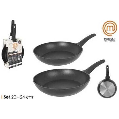 Lote 2 Sartenes 20cm/24cm Al.Forj Mc Sol159103183 SOLER