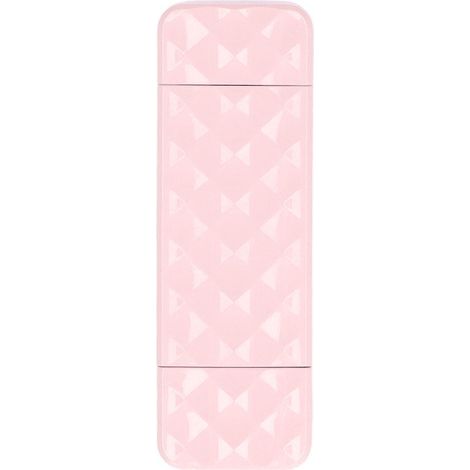 Ansteckbare LED-Leuchte, USB-aufladbar, 3 Farbmodi, faltbare Buchlampe für Reparaturen, Lesen und Schmuckinspektion, rosa (1/5)
