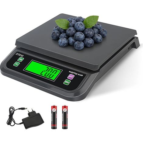 Kitchen Scales 30kg/1g with PCS and Tare Function with 6 Units (1/5)