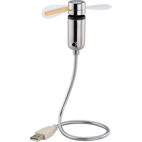USB Flexible pour Ordinateur et Pc Design Portable en Métal Noir (1/5)
