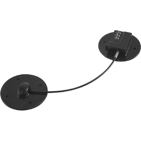 Cadenas adhésif puissant pour réfrigérateur avec code à 3 chiffres -- (1/5)