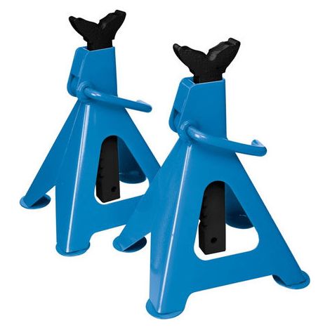 Silverline Axle Stand Set 2pce - 3 Tonne