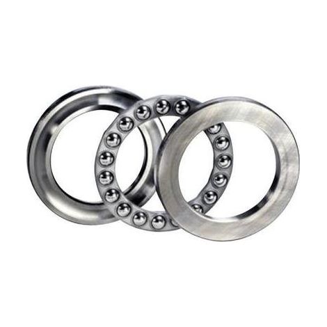 BUTÉE À BILLES UBC BEARING 51101 Ø DE PERÇAGE 12 MM Ø EXTÉRIEUR 26 MM RÉGIME (MAX.) 6700 TR/MIN 1 PC(S)