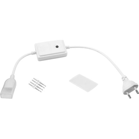 Luminaire eurolite controller basic für led neon flex 230v slim rgb 3 canaux 8 programmes