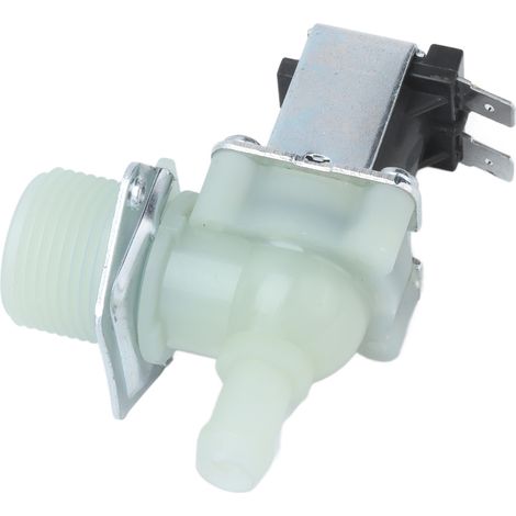 Électrovanne d'arrivée d'eau G3/4 po en plastique, normalement fermée, 220 V/240 V CA (1/5)
