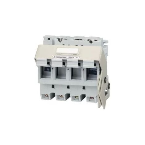 Socomec 57025004 Modularer Sicherungstrennschalter 3P+N 50A für zylindrische Sicherung 14x51
