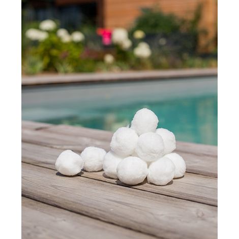 Balles Filtrantes - Spéciales Filtration - Pour Filtre Piscine – 700G – Equivalent 25kg Sable (1/5)