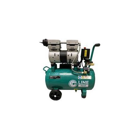 C COMPRESSORE OILLESS 24L 1HP 8 BAR SILENTAIRC-24
