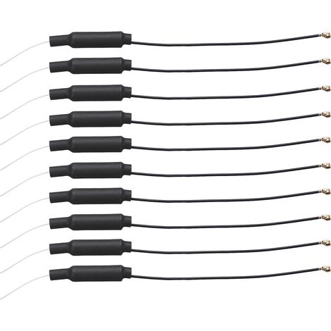 10 pièces antenne 2.4G 3DBI tube cuivre pour module sans fil ZIGBEE drone avion RC